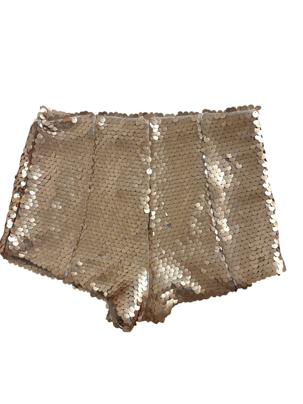 Ooh the Label Elettra Sequin Shorts - Picture 4 of 4